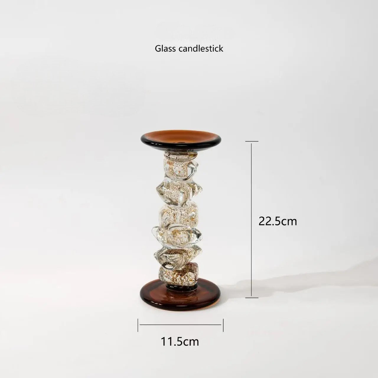 Crystalline Pillar Candelabrum